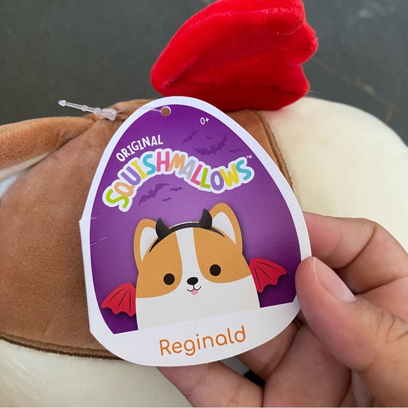 Reginald the corgi devil Squishmallow 8” - Picture 2 of 4